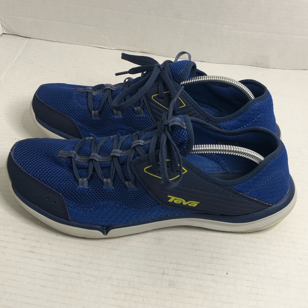 Teva Sneakers Mens 12 Refugio Outdoor Sneaker Sport Mesh Breathable Blue Shoes